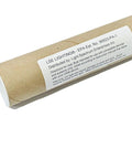 Close-up of packaging label on 40W UV Water System Replacement Kit tube designed in USA.