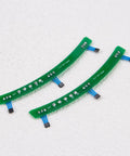 Dope 2 Pack 5 Wire 120 Degree E Bike Hall Sensor Motor Plate With Integrated Circuit Board Solid Setup to Keep Your Electric Bicycle Rolling Smooth And Reliable On Every Street Cruise with green circuit boards.