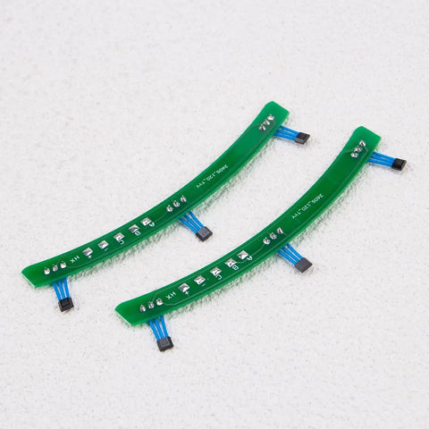 Dope 2 Pack 5 Wire 120 Degree E Bike Hall Sensor Motor Plate With Integrated Circuit Board Solid Setup to Keep Your Electric Bicycle Rolling Smooth And Reliable On Every Street Cruise with green circuit boards.