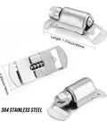 Get That Solid Grip With This 2 Set DIY Hose Clamp Kit Featuring Heavy Duty 304 Stainless Steel Worm Gear Clamps Designed For A Positive Mechanical Lock That Wraps Secure Around Hoses And Stays Firm Under High Pressure Without Slipping So You Can Repair, 304 stainless steel hose clamps, 1.77in/45mm