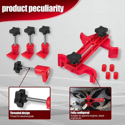 Engine Timing Tool Kit For Camshaft Alignment And Locking Sprocket Clamp Kit Gear Locking Tool Car Timing Sprocket Locking Kit Durable Metal Construction