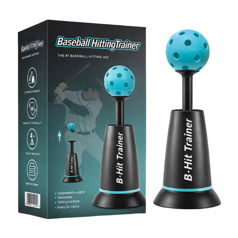 Baseball Batting Training Machine With Metal Frame And Auto Throw For All Skill Levels Youth And Adults Realistic Pitching Spheres And Comprehensive Solo Practice Gear, boxed view