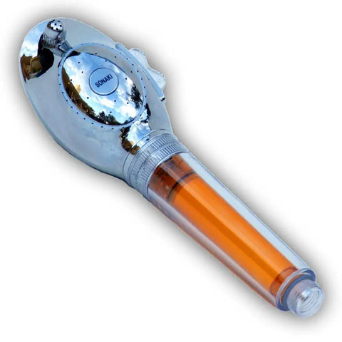 Vitamin C Shower Head With Water Filter Set, Two Filters Included, Removes Up To Ninety Nine Percent Of Chlorine And Chloramines