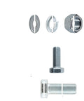 Thread Metric Bolt Kit 1496 Piece Set 10.9 Grade M8 To M16 Fasteners With Nuts Washers Lock Washers displayed individually