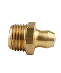 Grease Fitting Assortment 15 Piece Set With M6 M8 M10 Brass Straight Nipples For Equipment High Temperature Resistant Oil Nozzle Fitting Kit