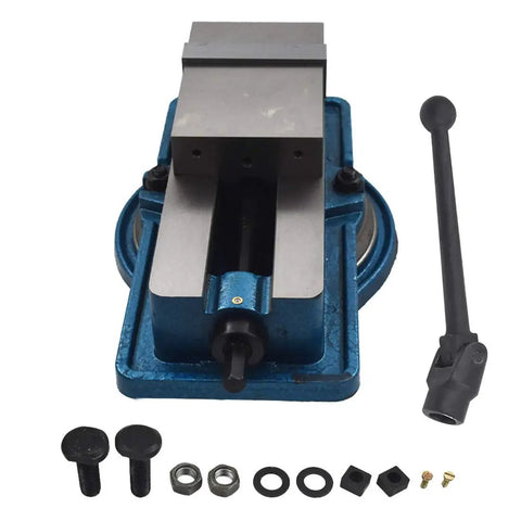 Beefy Mill Vise With 360 Degree Swivel Base For Milling Shaping And Drilling Machines 4.56 Inch Jaw Opening parts