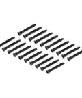 Heavy Duty Hex Socket Countersunk Head Self Tapping Screws Set Black Carbon Steel for Quick Furniture Assembly M5 M6.3 M7 Sizes