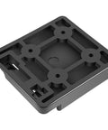 Black Tab Lock Quick Mount Base for Downriggers No Fuss Easy Install Fits Cannon Small Body Manual Mini Mag and Mini Mag Downriggers