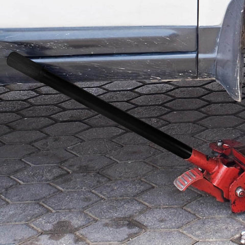 Floor Jack Handle Replacement Set 2 Pack Horizontal Hydraulic Jack Handles Poles Lever For 3 Ton Floor Jacks Easy Glide Built Tough For Cars Auto Repair Gear Workhorse Jack Accessories installed on floor jack lifting car