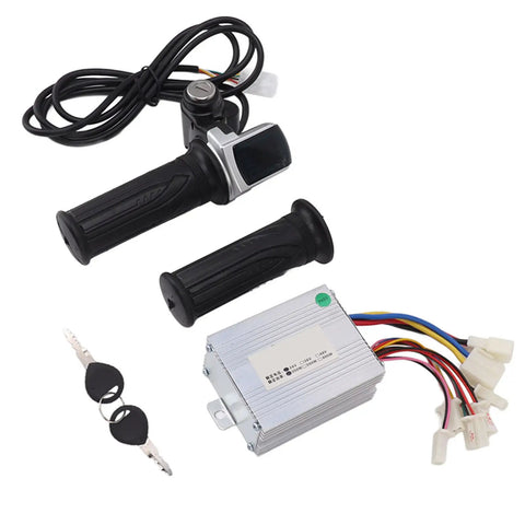 Throttle Grip With Lock Replacement Controller For Electric Scooter 24V 350W Brushed Motor With Power Display Low Failure Rate For Smooth Acceleration And Easy Install On MX350 Electric Scooter Upgrade