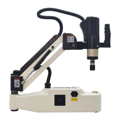 Electric Tapping And Threading Machine For M3 To M16 Vertical Servo Tapper Desktop CNC Swing Arm Auto Tapping 600W 220V in workshop