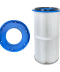 Pro Grade Cartridge Filters For Powder Coating And Dust Collection, High Efficiency Replacement Filter with blue quick-change chuck