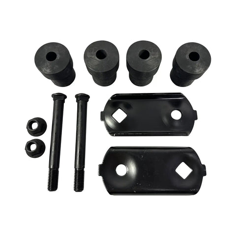 Beefed Up Rear Spring Shackle And Bushing Kit For 1968 To 1981 Camaro And Firebird 2 Piece Set Easy Install Durable Leaf Spring Hardware