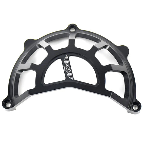 Premium Heavy Duty Vented Black Dry Clutch Cover Straight Fire Cooling System for Monster 1000, featuring alloy design.