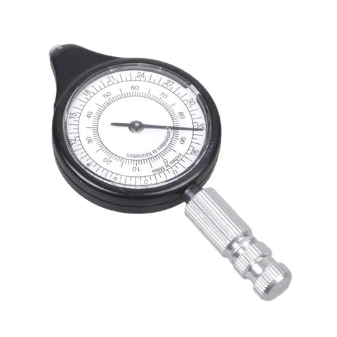 Pro Grade Map Distance Meter Delivering Dead On Accuracy And Quick Unit Switches Built Tough For Hardcore Construction Jobs And Field Surveys Using Heavy Duty Aluminum Alloy, showing measuring dial.