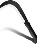 Tough As Nails Sickle Machete For Yard Work With Carbon Steel Blade, 14 Inch Short Machete For Clearing Brush