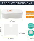 Product dimensions for HZ700 Replacement Filter Kit showing foam and felt filters, cartridges. Sizes detailed in inches.