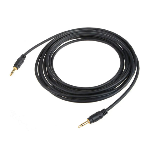 3.5mm Mono Audio Cable With 12V Trigger And IR Receiver Extender For AV Gear, One Eighth Inch TS Male To Male Patch Cable, durable connectors