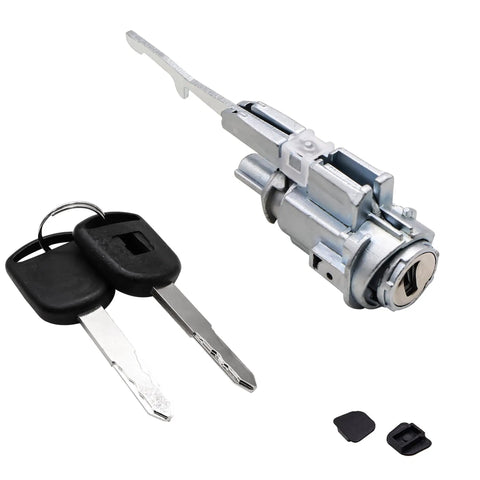 Boss Move Ignition Lock Cylinder With Two Keys Caps Included Straight Up Fix Stuck Problem Replace 06351Te0A11 metal cylinder with keys