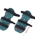 Lawn Aerator Sandals Spiked Shoes For Yard Work, Soil Loosening Garden Tool With 3 Straps, Durable PP Plastic And Iron Spikes