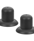Get Your Patio Set Right With These Durable Black Plastic Umbrella Top Caps, Perfect Replacement Fit For Outdoor Beach Fishing Gear Offering Wind Resistance And Enhanced Stability For Easy Setup And Long Lasting Repair. Black plastic umbrella pole caps, 2-piece set