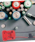 Lithium Battery Adapter Conversion Kit for Power Tools Easy DIY Install Power Connector with various batteries visible