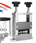 Precision Wire Stripper Machine With Drill Attachment And Manual Crank Options For Electrical Work Durable Alloy Steel Construction with wires.