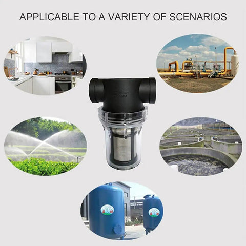 Inline 3/4 Inch Female NPT Strainer With 100 Mesh Stainless Steel Filter Screen Sediment Filter for multiple applications