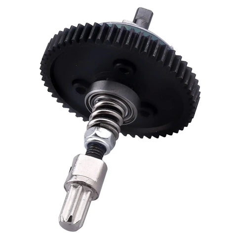 Complete Slipper Clutch Assembly with Steel Diff Gears for Traxxas Slash 4X4 showing 54T 32-Pitch Spur Gear and spring component