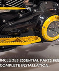 Premium Titanium Alloy Bolt Kit With Durable Primary Gasket And Clutch Primary Cover For Harley Davidson Touring Models, essential components for installation.