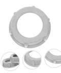 4 Inch Gray Plastic Insulating Bushing For Control Panels And Enclosures, Heat Resistant And High Electrical Insulation, Tool Free Installation Conduit Protection Fitting, Weatherproof Enclosures, 100 Pack, gray 3/4-inch bushing