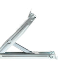 Adjustable Folding Lift Up Hinge For Massage Tables And Sofa Beds With Heavy Duty Drop Down Lid Support Bracket Durable Iron Frame