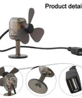Compact 5W Wind Turbine Portable With LED Light for On The Go Power Lightweight Renewable Energy Generator