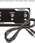 FS3X Three Function Foot Switch For Hands Free Control Of FX Pedals With Output Loop Selection And Auto Record, metal chassis.