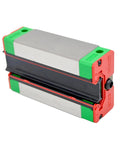 EGH25CA Linear Guideway Heavy Load With Top Mount Square Block in gray and green colors for machinery and CNC tables