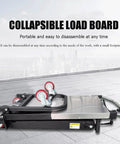Ultimate Motorized Stair Climbing Cart With Foldable Handle And No Slip Wheels For Moving Heavy Loads Like Beer Kegs Or Tyres Up Stairs Effortlessly While Saving Your Back From Serious Strain Today, collapsible load board with wheels.