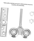 Heavy Duty Galvanized Door Roller Pulley For Sliding Doors, 500Kg Load Capacity Track Wheel Accessory For Industrial Use