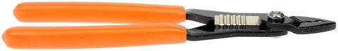 4 In 1 Wire Crimper And Stripper For Quick Clean Pro Grade Electrical Connections With Heat Shrink Ready Terminals, side view.