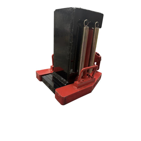 Heavy Duty Hydraulic Toe Jack Pumps Out Beefy 40 Ton Top Lifting Power And A Rock Solid 20 Ton Toe Pull With Snappy Six Inch Stroke.