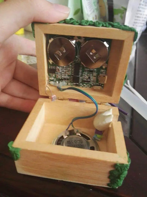 Slick DIY Light Activated Sound Module With Type C Usb Recordable Chip And 8Mb Memory Speaker Programmable Voice Player Box For Awesome Custom Greeting Cards And Rad Maker Projects Online Now