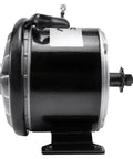 Side view of 36V 350W Brushed Motor With 2750 RPM For Electric Scooters Bicycles Go Karts And DIY Projects Reversible Rotation