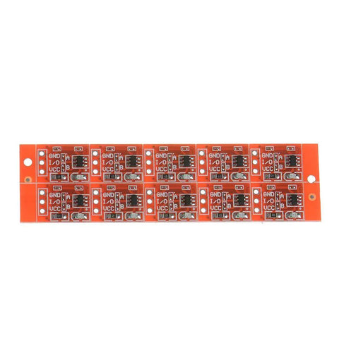 Twenty Piece Capacitive Touch Switch Modules TTP223 2.5 To 5.5V Self Lock Or No Lock For Arduino Maker Friendly Touch Button Sensor
