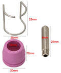 26Pack Plasma Cutter Torch Consumables Kit For LTP5000D LTPDC2000 LTPAC2500 Featuring Copper Alloy Nozzles And Electrodes
