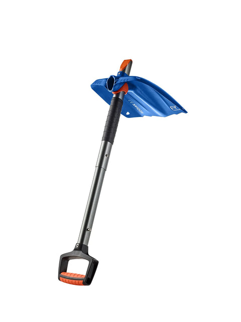 Beefy Collapsible Avalanche Shovel With Aluminum Construction Kodiak I, Lightweight And Adjustable With Auto Lock System, Rigid Anodized Blade For Backcountry Safety And Quick Snow Clearing