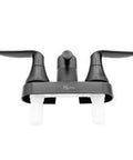 Rv Tub And Shower Faucet Diverter Valve With Winged Levers Matte Black Finish for seamless temperature control and splash-free water flow