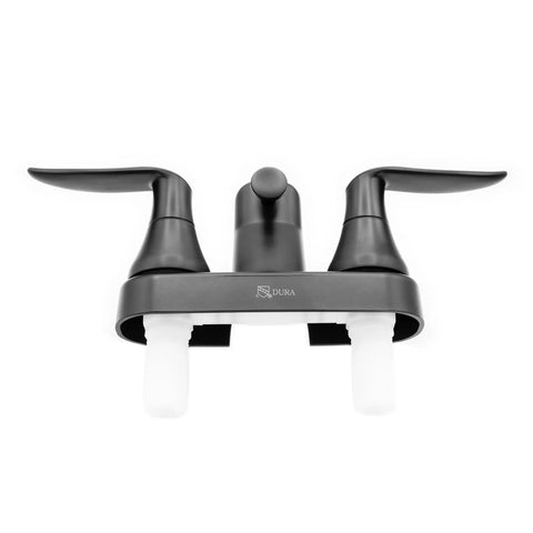 Rv Tub And Shower Faucet Diverter Valve With Winged Levers Matte Black Finish for seamless temperature control and splash-free water flow