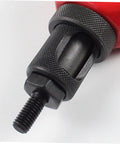 Pro Heavy Duty Steel Rivet Nut Tool Mandrels And Replacement Heads For 2pcs Manual Hand Riveters Perfect For Automotive Gear And Precision Metalwork That Works Like A Champ. black steel mandrel close-up with threaded tip for manual hand riveter