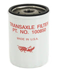 Gemini Series Front Mount Transmission Filter 10-Micron Drive Assembly Oil Filter Replacement OEM 100850