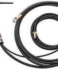 Air Cooled TIG Welding Torch With Valve Head 12.5 Foot Cable Two Piece Lead Premium Weld Quality Ergonomic Overmolded Handle