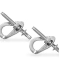 Mounting anchors for Three Story 24ft Fire Escape Rope Ladder With Mounting Anchors Emergency Home Ladder For Balcony And Windows